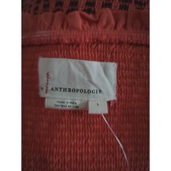 Anthropologie Smocked Sweetheart Tube-Top - New Large - Picture 5 of 6